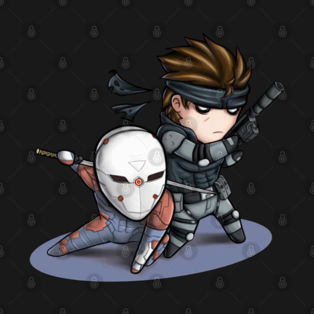 Mgs1 Fox And Snake by Ink Lines