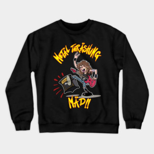 Metal Thrashing Mad Crewneck Sweatshirt