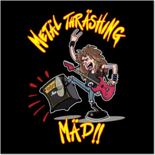 Metal Thrashing Mad Posters and Art
