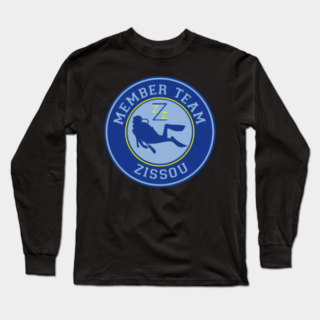 Member Team Zissou Long Sleeve T-Shirt by Ink Lines
