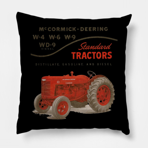 McCormick Deerings Tractors Pillow by Ink Lines