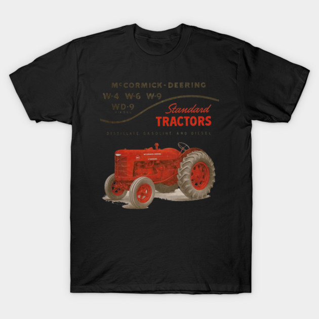 McCormick Deerings Tractors T-Shirt by Ink Lines