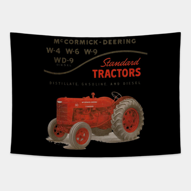 McCormick Deerings Tractors Tapestry by Ink Lines
