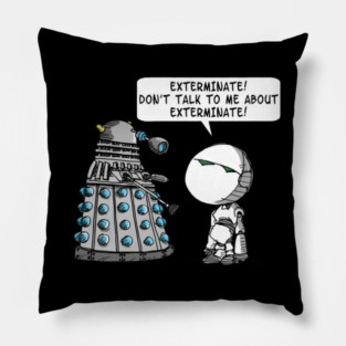 Marvins Meets Who Pillow