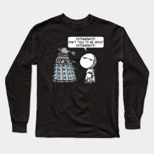 Marvins Meets Who Long Sleeve T-Shirt