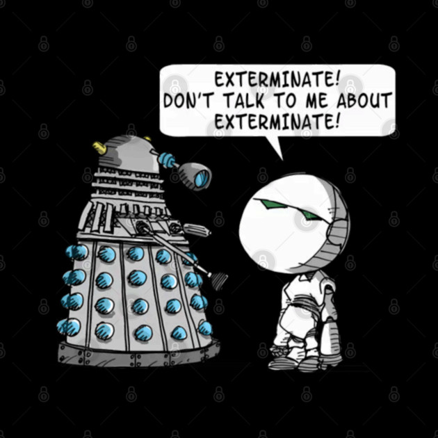 Marvins Meets Who by Ink Lines