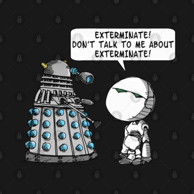 Marvins Meets Who by Ink Lines