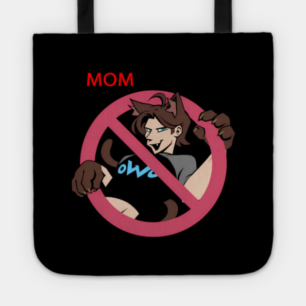 Mom-Against-Cat-Boys Tote by Ink Lines