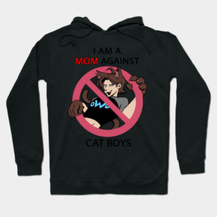Mom-Against-Cat-Boys Hoodie