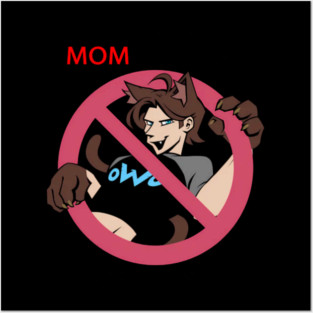 Mom-Against-Cat-Boys Posters and Art