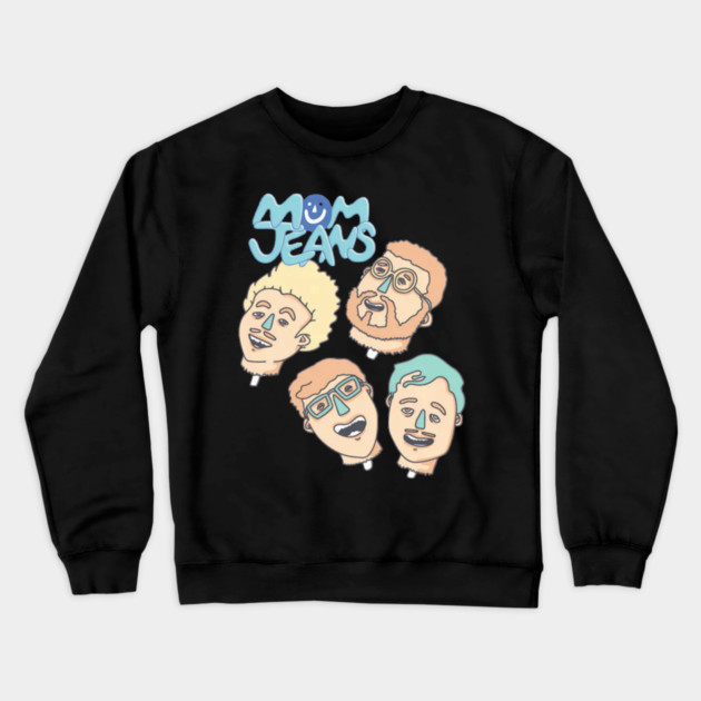 Mom Jeans Band Crewneck Sweatshirt by Ink Lines