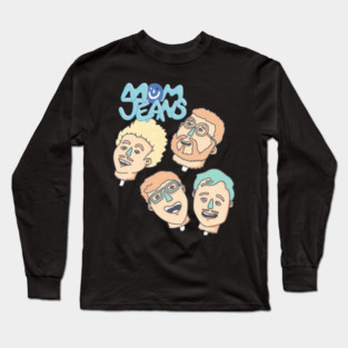 Mom Jeans Band Long Sleeve T-Shirt