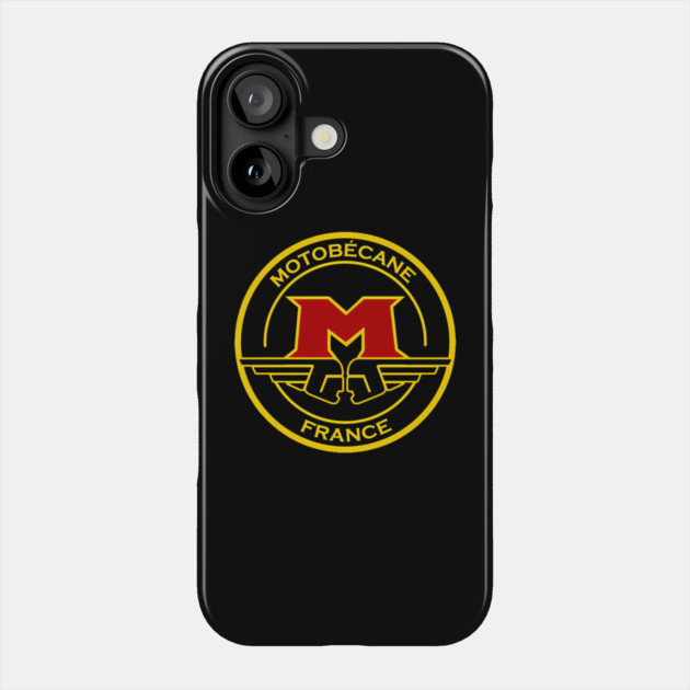 Motobecanes France Logo Phone Case by Ink Lines