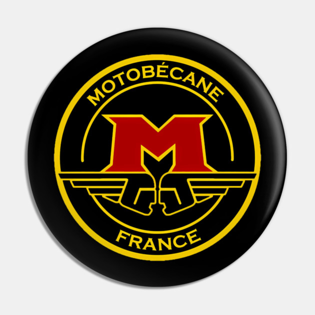 Motobecanes France Logo Pin by Ink Lines