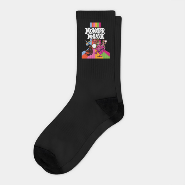 Monster Mashs Cereal Socks by Ink Lines