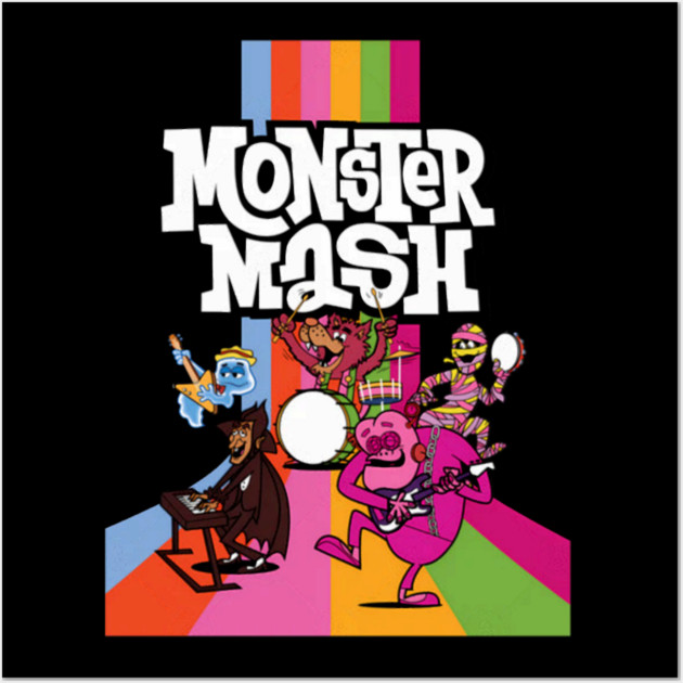 Monster Mashs Cereal Wall Art by Ink Lines