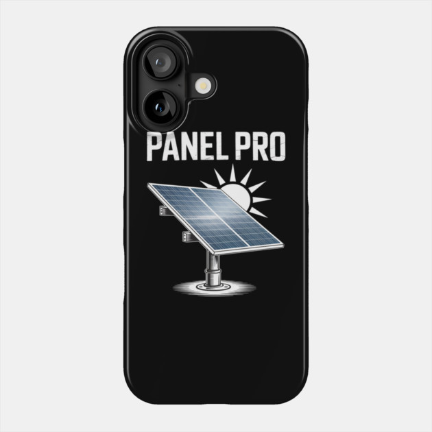Solar Energy PANEL PRO Sun Power Funny Solar Phone Case by Ink Lines