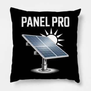Solar Energy PANEL PRO Sun Power Funny Solar Pillow