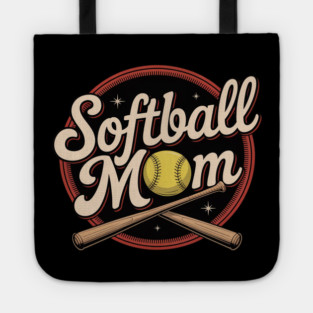 Softball Mom Sport Spirit Tote
