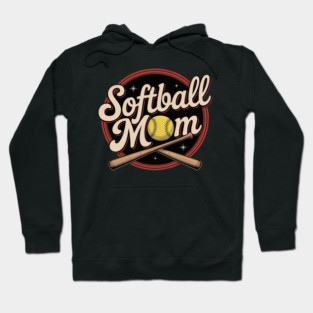 Softball Mom Sport Spirit Hoodie