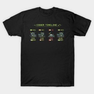 Coder Timeline T-Shirt