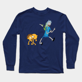 Rick and Morty Adventure Time Long Sleeve T-Shirt