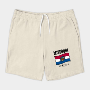 missouri flag 1821 Shorts