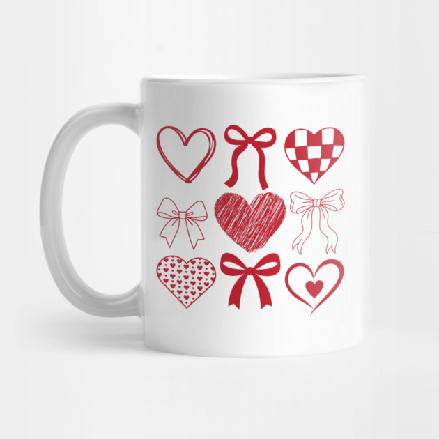 Heart and Bow Valentine's Day by The WYLD Tribe