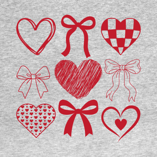 Heart and Bow Valentine's Day by The WYLD Tribe