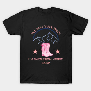 One Beautiful Western Design - Horse Camp Gift Bundle for Teenage Girl - Hat, Socks, Bag, Hoodie, and More T-Shirt