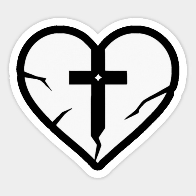 Heart Alone Sticker by Dickenson's Store