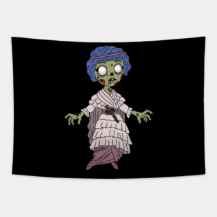 1910 Zombie Tapestry