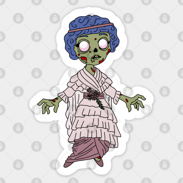 1910 Zombie Sticker by H. R. Sinclair