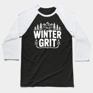 Winter Grit Baseball T-Shirt