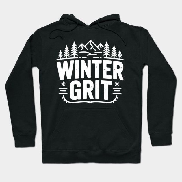 Winter Grit Hoodie by Frank Ring