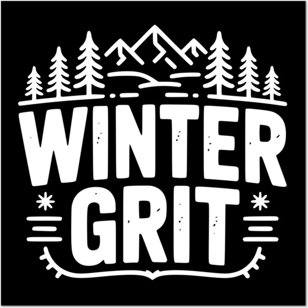 Winter Grit Wall Art by Frank Ring
