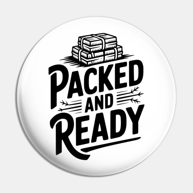 Packed and Ready Pin by Frank Ring