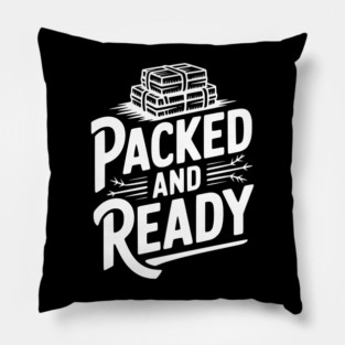 Packed and Ready Pillow