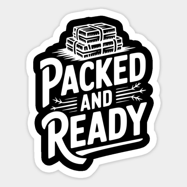 Packed and Ready Magnet by Frank Ring