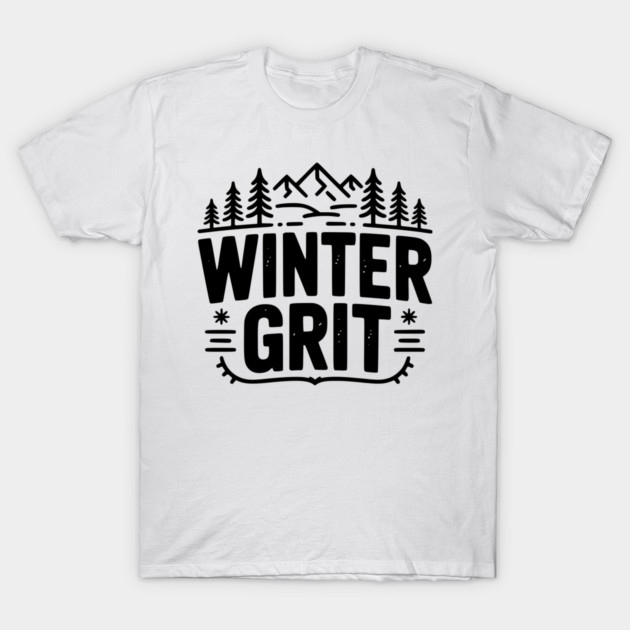 Winter Grit T-Shirt by Frank Ring