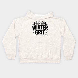 Winter Grit Kids Hoodie