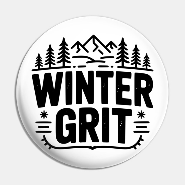 Winter Grit Pin by Frank Ring