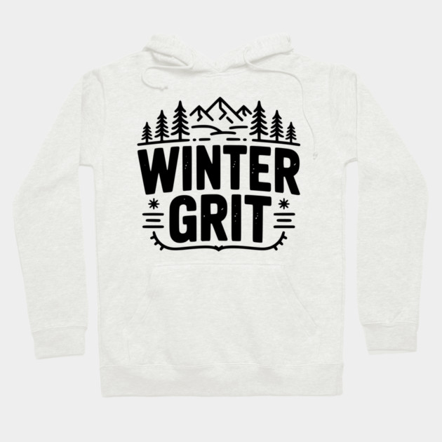 Winter Grit Hoodie by Frank Ring