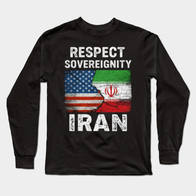 Freedom-For-Iran Long Sleeve T-Shirt by dtr_art