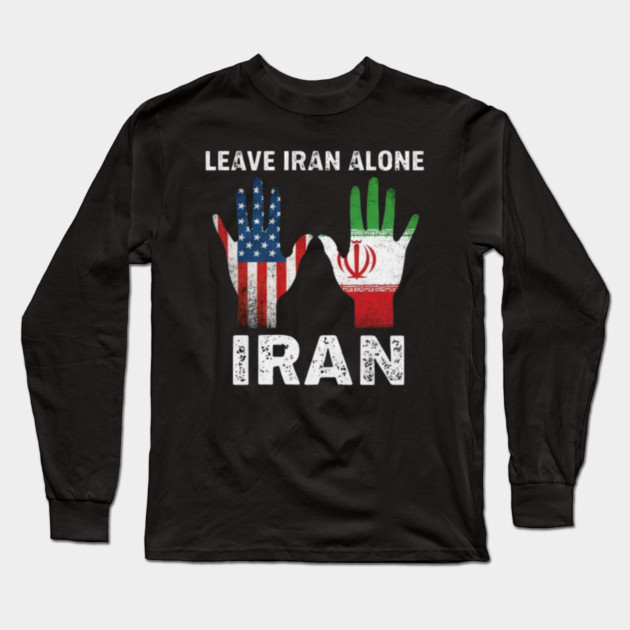 Freedom-For-Iran Long Sleeve T-Shirt by dtr_art