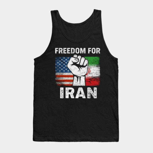 Freedom-For-Iran Tank Top by dtr_art