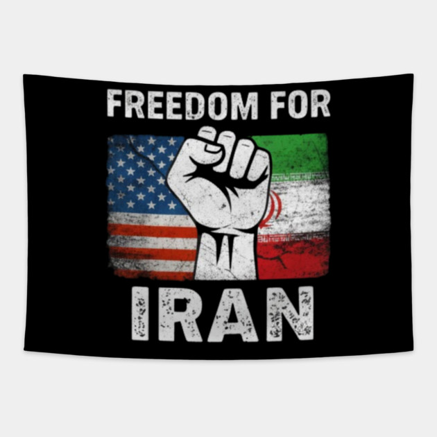 Freedom-For-Iran Tapestry by dtr_art