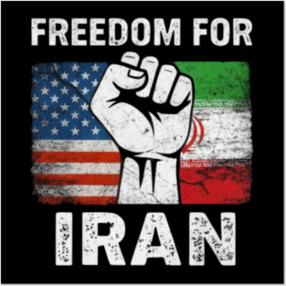 Freedom-For-Iran Posters and Art