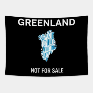 Greenland-Is-Not-For-Sale Tapestry