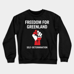 Greenland-Is-Not-For-Sale Crewneck Sweatshirt